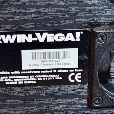 Cerwin-Vega Cerwin Vega VE-5C 2-way center channel speaker 2010 - Black image 6