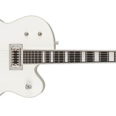 Gretsch G7593T Billy Duffy Signature Falcon 6-String Right-Handed Electric Guitar with Bigsby Tailpiece and Ebony Fingerboard (White Lacquer) image 2