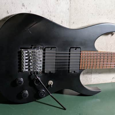 Ibanez RG7CSD1 J Custom 7 String LACS (L.A. Custom Shop) Designed 2000 Black Flat image 18