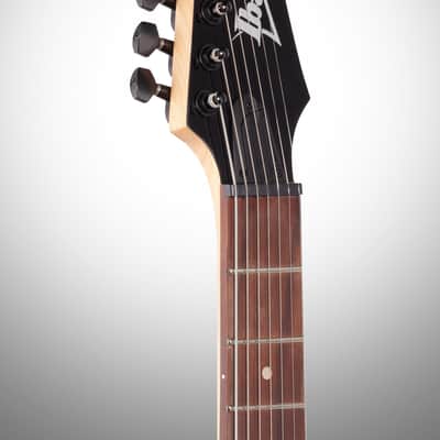 Ibanez GRG7221QA Gio Electric Guitar, Transparent Black Sunburst image 7