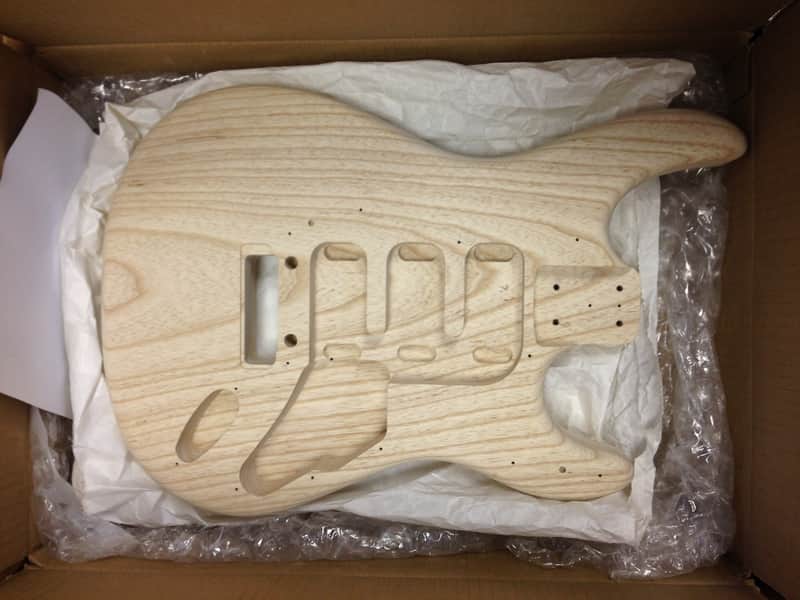 Carvin Bolt GK1T Complete Guitar Kit NIB Unassembled Tremolo Ash Body image 1