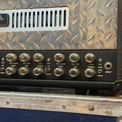 Mesa Boogie Dual Rectifier Solo Head 3-Channel 100W Amp - Chrome Panel image 6