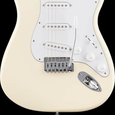 Fender Standard Stratocaster with a Maple neck in Olympic White image 1