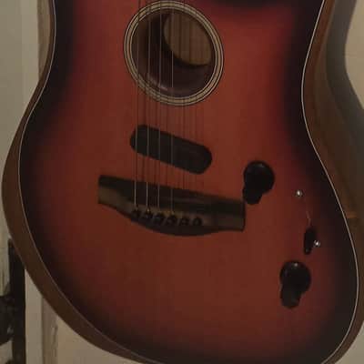 Fender American Acoustasonic Stratocaster 2020 - Present - 3 Color Sunburst image 1