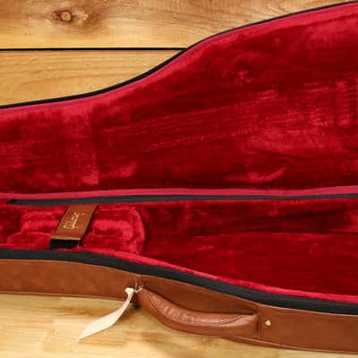 GIBSON Gig Bag Premium Soft Case Brown Vinyl Leather Fits SG Les Paul Gigbag image 4