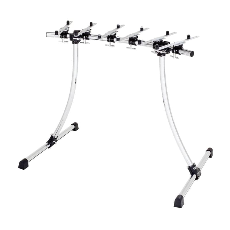 Gibraltar Gibraltar GRSDJ4 Radius Deck Curved DJ Workstation - Chrome image 1