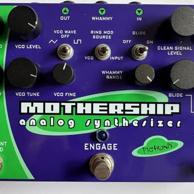 Pigtronix Mothership 2012 - Green & Purple image 1
