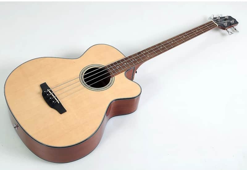 Takamine GB30CE Acoustic-Electric Bass Guitar - Natural image 1
