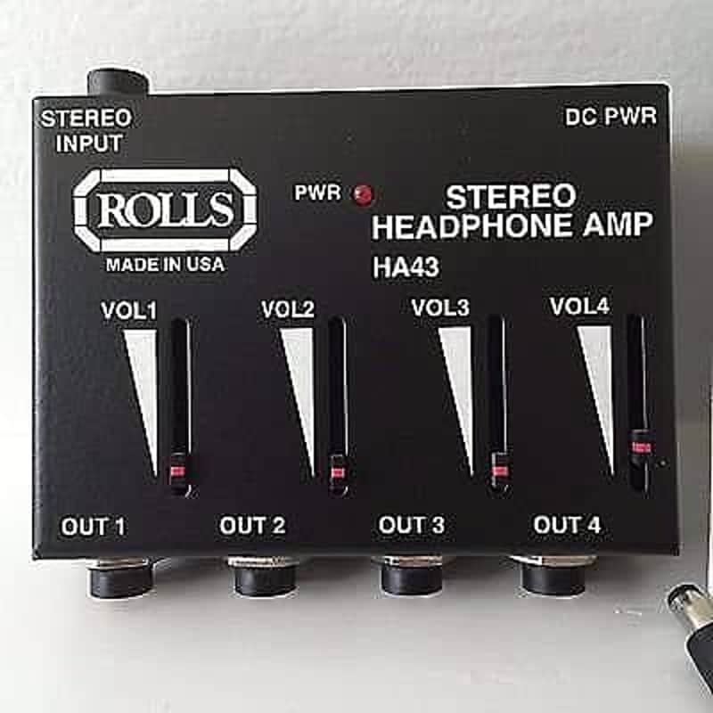 ROLLS HA43 - 4 Channel Headphone Amp image 1