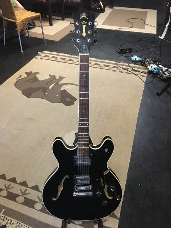 Guild Starfire 4 SF-4 1980 black image 1