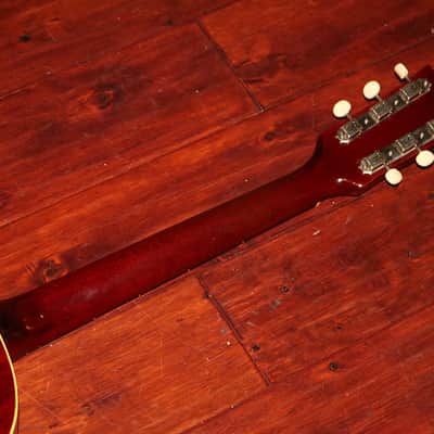 1967 Gibson J-45 ADJ, Rare Cherry Red finish image 7