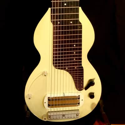 Alkire Eharp 10 String Lap Steel early 1950's blond image 7