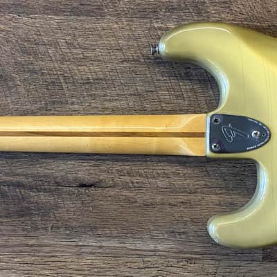 1979 Fender Stratocaster Hardtail Antigua Burst Finish Electric Guitar with Hardshell Case image 14
