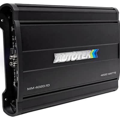 AUTOTEK MM-4020.1D 4000W Max 1-ohm Stable Monoblock Amplifier w/ Bass Knob Included image 2