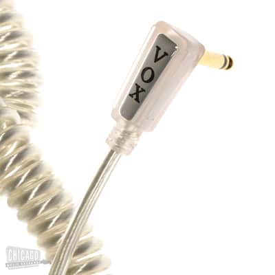 Vox Premium Vintage Coiled Guitar Cable 9m - Silver image 2