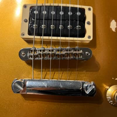 Gibson Les Paul Studio '50s Tribute T 2016 - Satin Gold Top image 6
