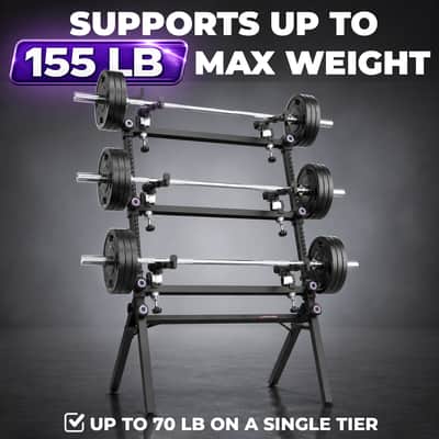Liquid Stands 3-Tier Adjustable Keyboard and Synth Stand – Professional Stand for Keyboards, Mixers, Synths, and Laptops image 3