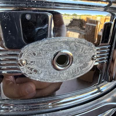 Rogers 5x14" Dyna-Sonic COB Chrome-over-Brass Snare Drum (Rm4) image 4