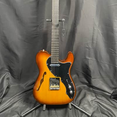 Fender Limited Edition Suona Telecaster Thinline Electric Guitar - Violin Burst image 2