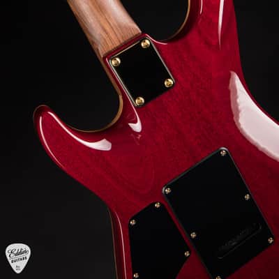 Suhr Standard Carve Top Pau Ferro Neck - Faded Trans Charcoal Burst image 12