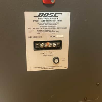 Bose Bose Panaray 502B image 4
