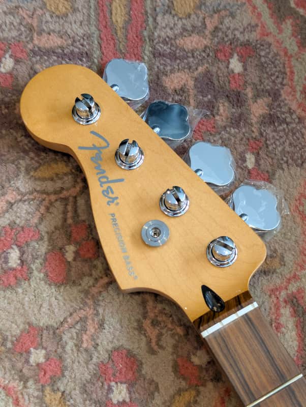Left Handed Fender Player Plus PJ Precision Jazz Bass maple neck with pau ferro fret board and tuners 2022 image 1