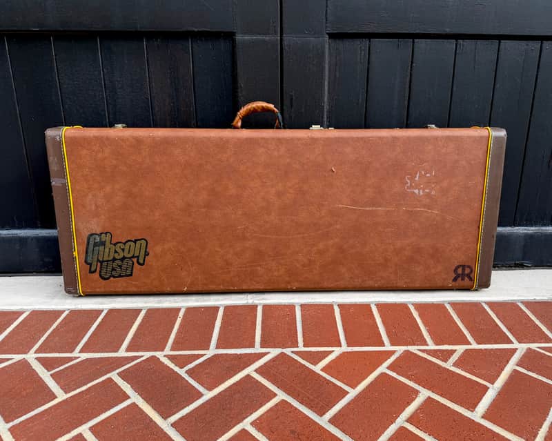 VINTAGE 80'S 90'S GENUINE GIBSON EXPLORER HARDSHELL CASE - TKL MADE IN CANADA - GOOD CONDITION - image 1