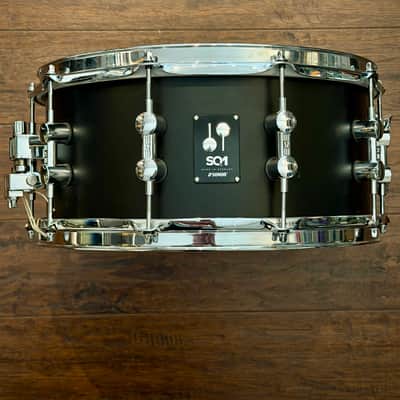 Sonor SQ1 6.5x14" Birch Snare Drum - GT Black w/ Soft Case image 1