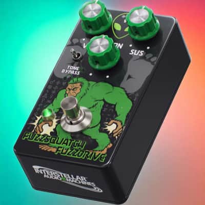 ðŸ”¥ Interstellar Audio Machines Fuzzsquatch Fuzzdrive â€“ Hand-Built Fuzz/OD Hybrid Pedal | Brand New w/ Demo image 1