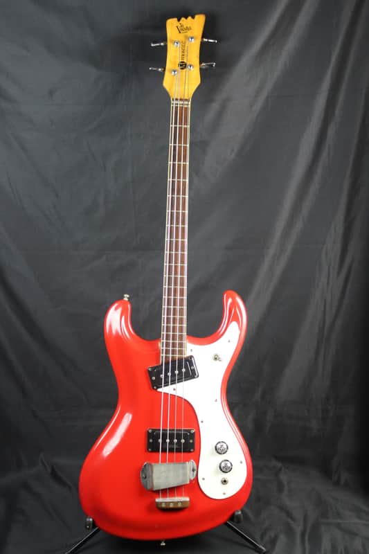 Vintage 1966 MOSRITE VENTURES BASS All Original 30.5 Inch Scale w/ Original Case image 1