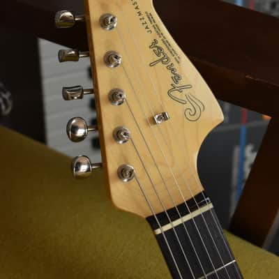 2021 Fender Japan Heritage 60’s Jazzmaster 3-Tone Sunburst Nitro Lacquer, w/Paperwork, Gold Anodised Guard, MIJ, Offset, JDM image 15