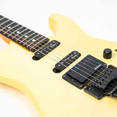 1987 Charvel Model 3 - Electric Guitar with Gigbag - Pearl White image 11