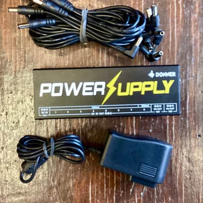 Donner DP-1 Power SUpply 2020s - black image 4