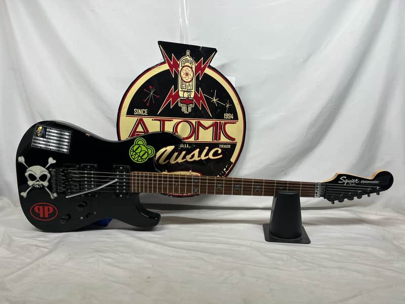 Squier Showmaster Skull & Bones Electric Guitar image 1