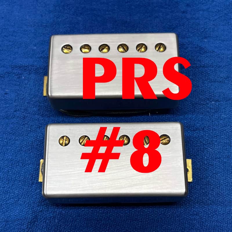 PRS  #8 Pickups matched set  2002 - Nickle / gold image 1