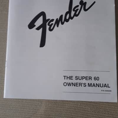 Fender Super 60 Two-channel 60 Watt + Fight Case image 12