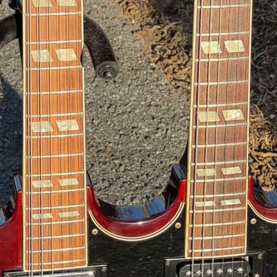 1979 Fernandes FSG-120 Double Neck W/OHSC Cherry Burny RSG-140 EDS-1275 12/6 Vintage Japan image 4