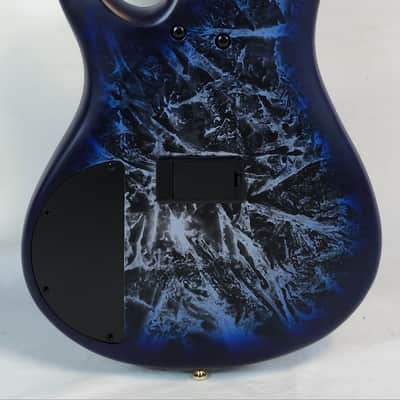 Ibanez SR305EDX SR Standard 5-String Bass, Gold Hardware, Cosmic Blue Frozen Matte 2026 image 11