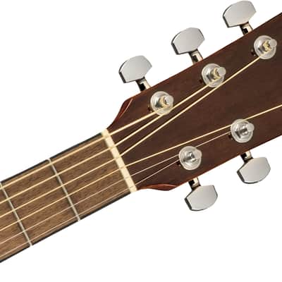 Fender CD-140SCE Dreadnought Acoustic Electric Guitar, Natural with case image 8