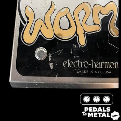 Electro-Harmonix The Worm Analog Wah / Phaser / Vibrato / Tremolo (Large Box) 2000s - Black/Metal X15145 image 5