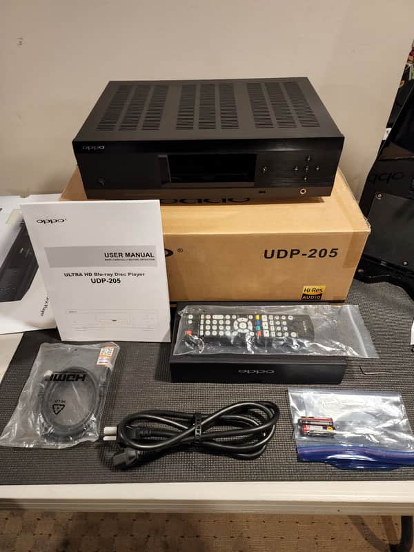 OPPO UDP-205 4K Ultra HD Audiophile Blu-ray Disc Player Universal Player/CD image 1