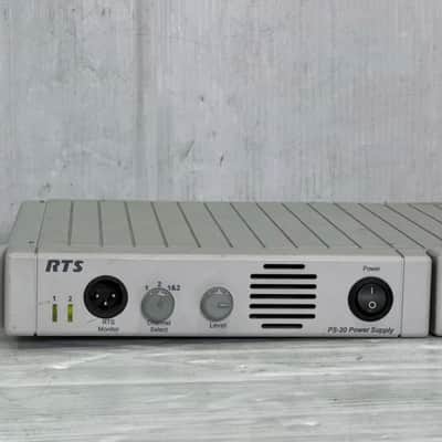 RTS PS-20 Power Supply Intercom System Rack Mount Units #6163 (Lot of 2) image 9