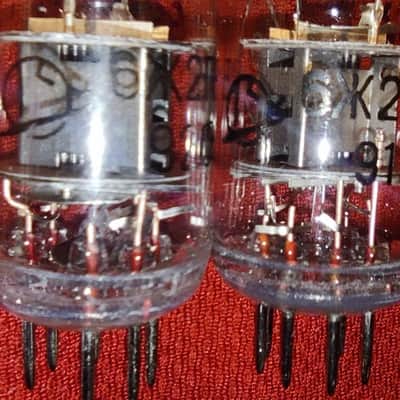 6J2P-EV 6AS6 5725 Strong Matched Pair Vintage Zhovten audio tubes NIB NOS image 7
