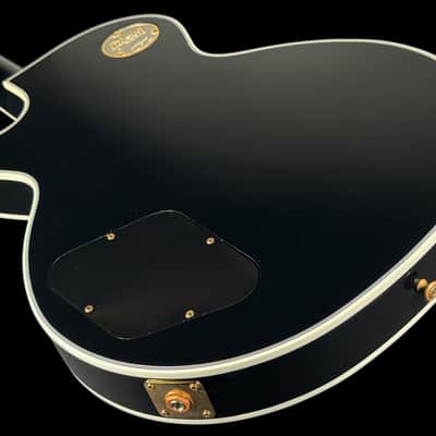 2025 Gibson Les Paul Custom Chambered Custom Shop Murphy Lab Ultra Light Aged ~ Ebony image 4