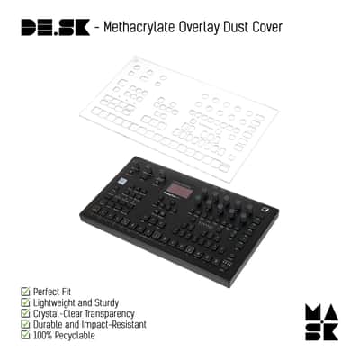 Protective Methacrylate Overlay Dust Cover for Elektron Analog Four MKII