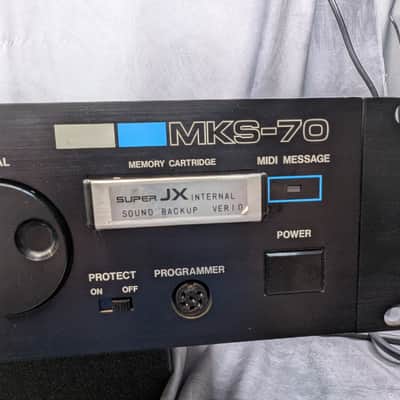 Roland MKS-70 Rackmount Analog Synthesizer 1986 - 1990 - Black image 4