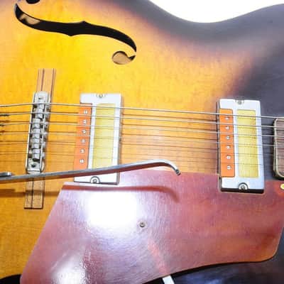 1960 FJ17 Guyatone Musician G&G Electric Guitar Ref No 501 image 4