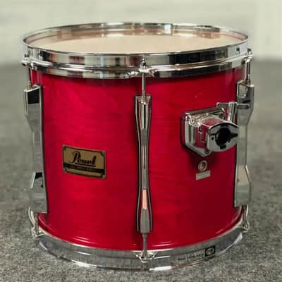 Used Vintage Pearl BLX 6pc Drum Set Sequoia Red - Very Good image 15