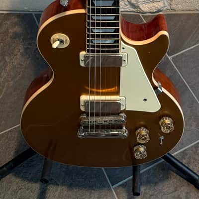 ギター Gibson Les paul Deluxe 2015 Gibson 2015 Les Paul Deluxe Metallic Electric Guitar Pelham Blue