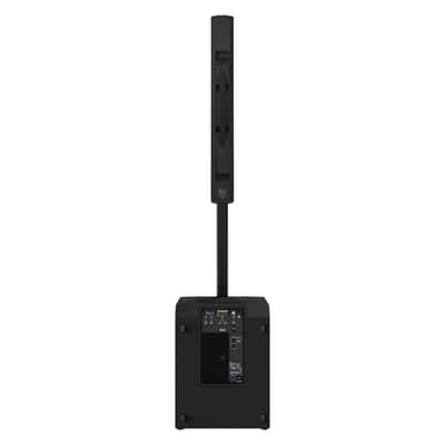 2x EV Electro-Voice EVOLVE 90 Powered Column Speaker Array 18" Sub Pair (Black) image 6